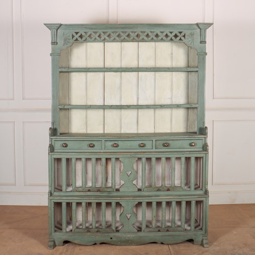Irish Painted Chicken Coop Dresser