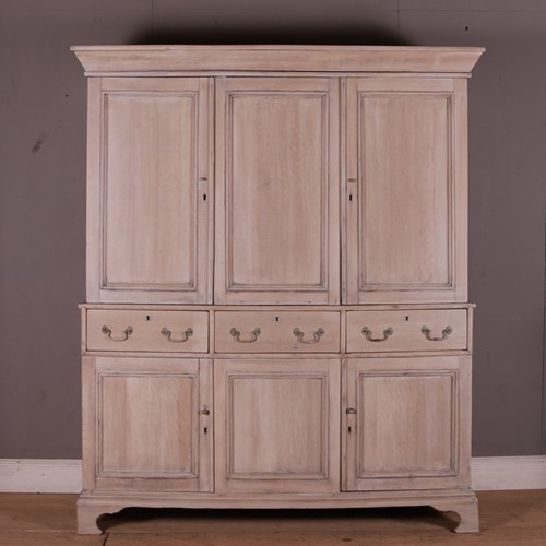 English Oak Housekeepers Cupboard