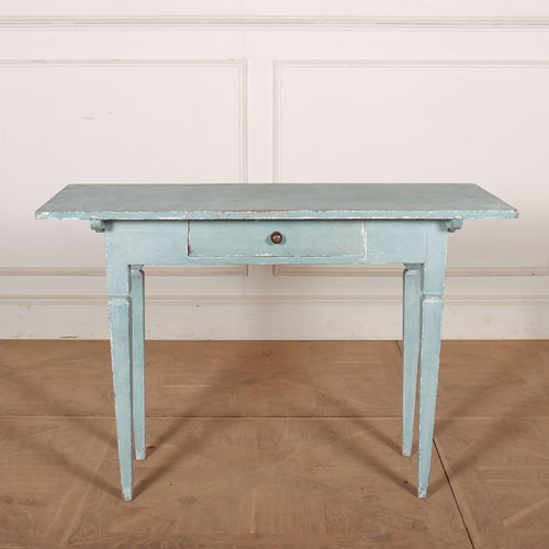 Swedish Painted Lamp Table