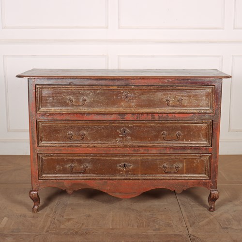 Italian Original Painted Commode