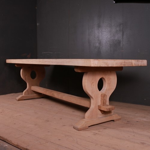 French Monastery Trestle Table