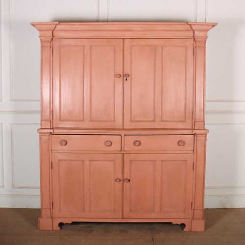 West Country Painted Housekeepers Cupboard