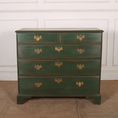 18Th Century Painted Chest Of Drawers