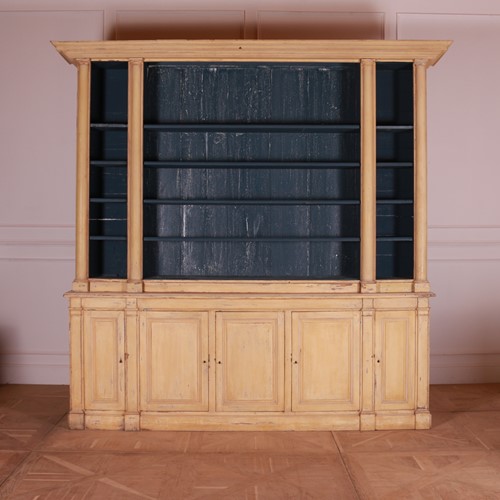 French Original Painted Bookcase