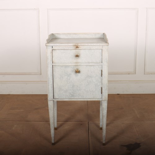 Swedish Painted Bedside Cabinet