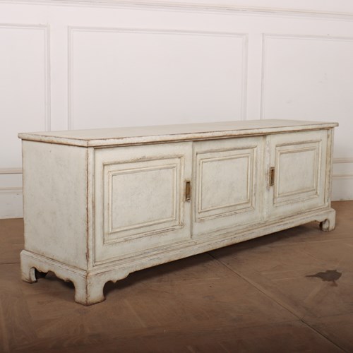 English Painted Low Dresser Base