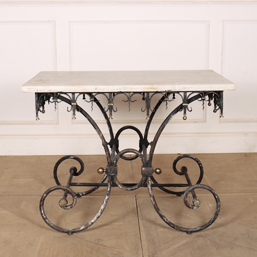 19Th Century French Patisserie Table