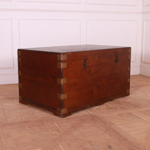 Antique Camphor Travel Chest