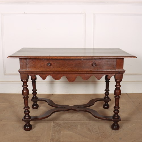 18Th Century Oak Lamp Table