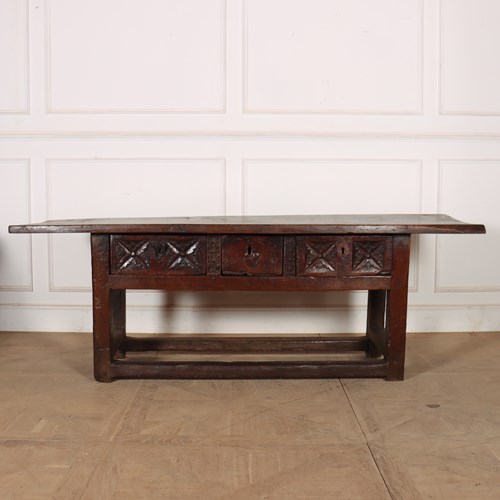 17Th Century Spanish Side Table