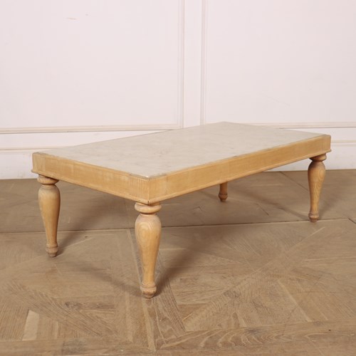 English Marble Top Coffee Table