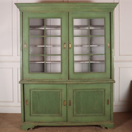 Large 19Th Century Danish Kitchen Cupboard