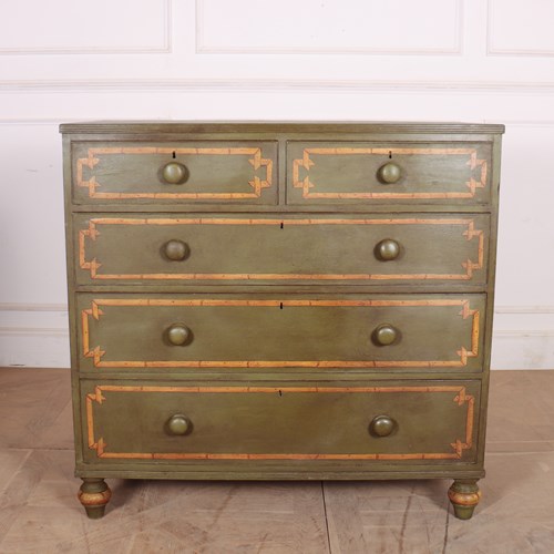 Georgian Painted Chest Of Drawers