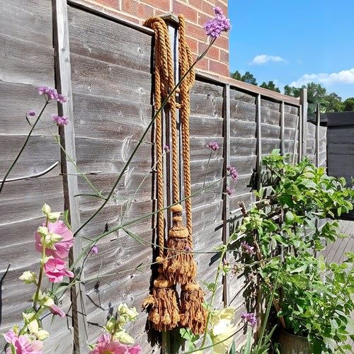 Victorian Extra Long Tassels Curtain Tiebacks.