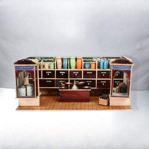 A Rare 19Th Century Christian Hacker ‘Commerce De Rouleurs Et D’Epiceries Shop.