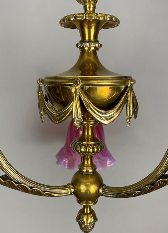 Art Nouveau Chandelier With Cranberry Glass Shades (32185)-ashby-interiors-img-1657-p-main-638252940398432554.png