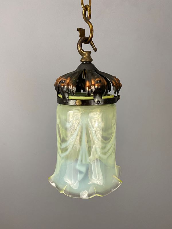 Arts And Crafts Vaseline Glass Pendant Light (22387)-ashby-interiors-img-4833-p-main-638176717707229696.png
