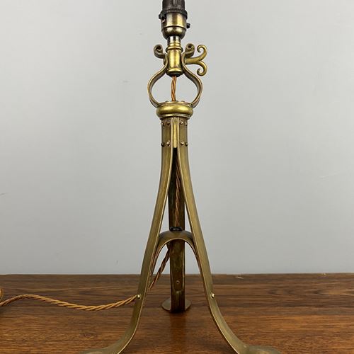 Birmingham Guild Of Handicraft Brass Table Lamp (22540)