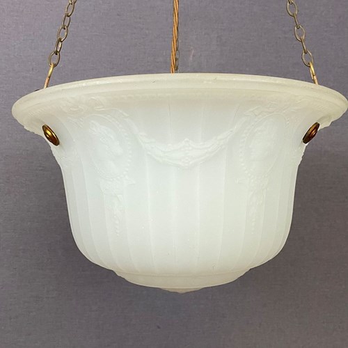 Deep Bowl Moonstone Plafonnier