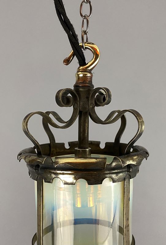 Small Art Nouveau Lantern With Vaseline Glass (32151)-ashby-interiors-img-6998-p-main-638150021568723650.png