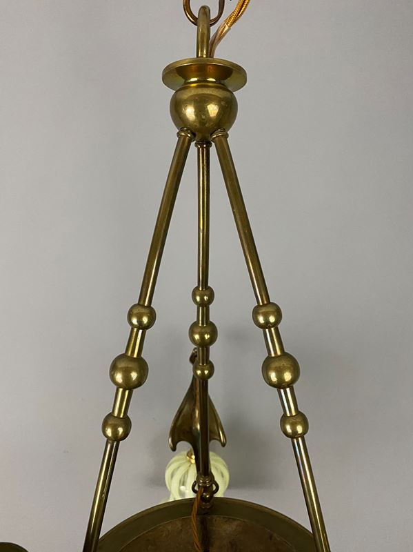 Art Nouveau Brass Chandelier With Vaseline Glass Shades (22420)-ashby-interiors-img-7009-p-main-638150014786257006.png