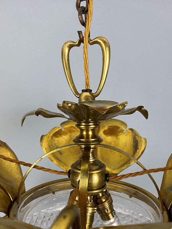 Art Nouveau Spring Chandelier – In The Manner Of Was Benson (32155)-ashby-interiors-img-8077-p-main-638162034613100602.png