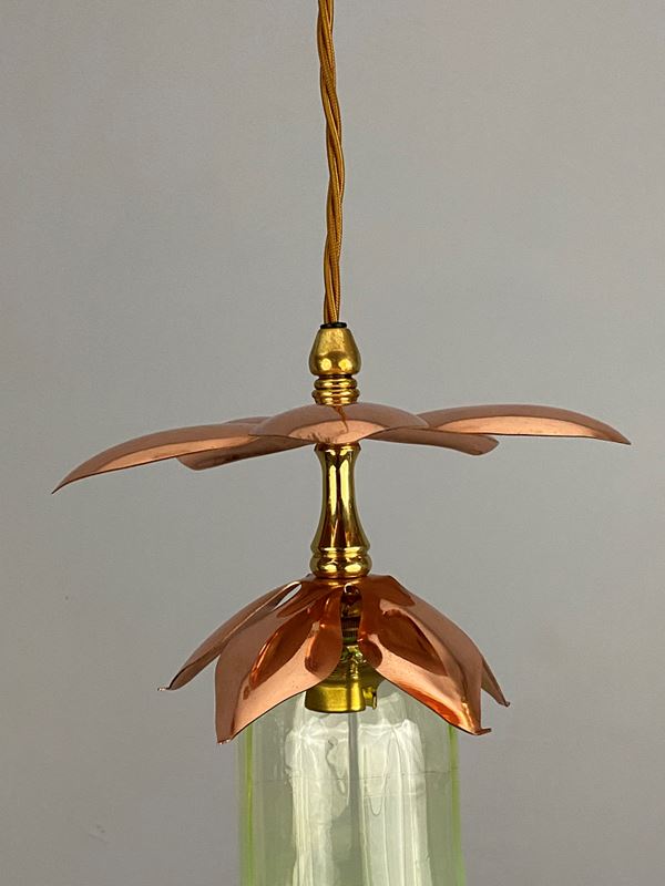 ‘The Copper Petal’ Art Nouveau Light With Vaseline Glass Shade (41017)-ashby-interiors-img-8539-p-main-638176043873455903.png