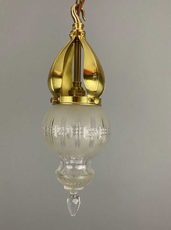 Art Nouveau Pendant Light With Frosted Glass (41036)-ashby-interiors-img-8543-p-main-638176050177298030.png