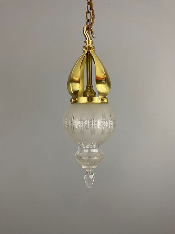Art Nouveau Pendant Light With Frosted Glass (41036)-ashby-interiors-img-8546-p-main-638176050190735270.png