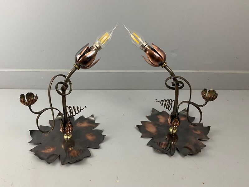 Arts And Crafts Copper Wall Lights – In The Manner Of Was Benson (41037)-ashby-interiors-img-8556-p-main-638176051716922965.png