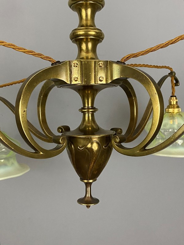Art Nouveau Gec 4 Arm Chandelier With Vaseline Glass Shades -ashby-interiors-img-9816-pp-main-638226030523000367.jpg