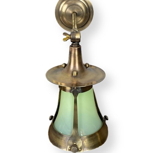 Ashby Small Opalescent Wall Lantern (43091)