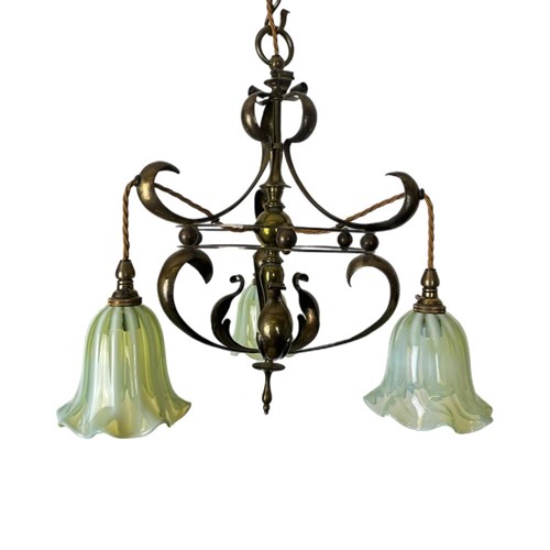 Art Nouveau Chandelier (25118)