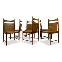 Set of Six Dining Chairs by Sergio Rodrigues