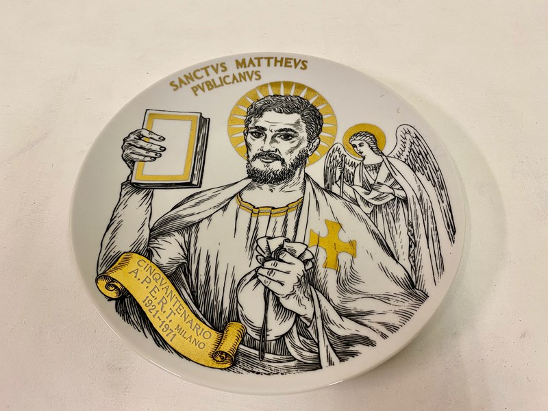 Saint Matthew Ceramic Plate By Fornasetti-august-interiors-img-3055-main-638106942357079343.jpeg