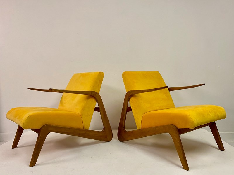 Pair Of Contemporary Italian Armchairs In Yellow Velvet-august-interiors-img-3365-main-638106971727654836.jpeg
