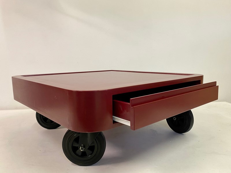 1980S Italian Red Laminate Coffee Table On Wheels-august-interiors-img-3887-main-638131979734718978.jpeg