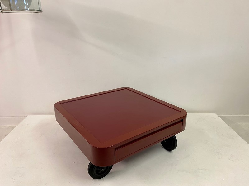 1980S Italian Red Laminate Coffee Table On Wheels-august-interiors-img-3890-main-638131979829480051.jpeg