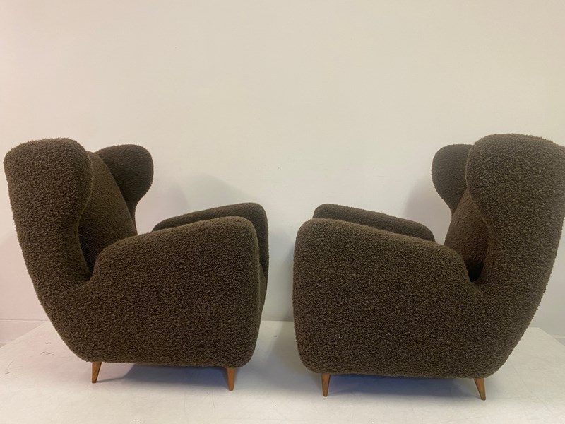 Pair Of Large 1950S Italian Armchairs In Chocolate Boucle-august-interiors-img-5829-main-638209887100228700.jpeg