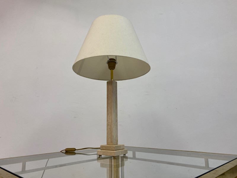 1970s Italian Travertine Table Lamp-august-interiors-img-8349-main-637260417170441148.jpeg