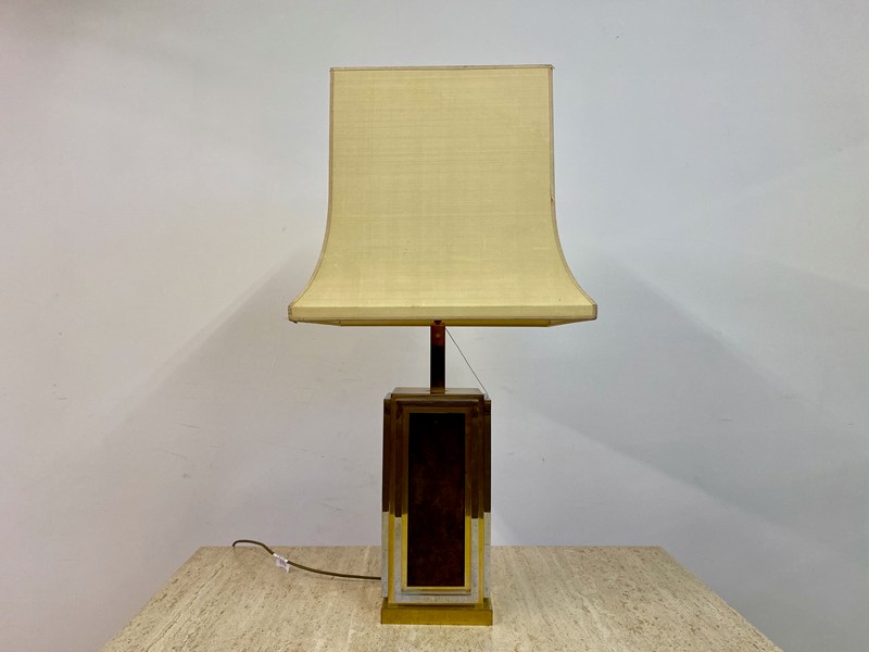 1970s French Brass, Chrome and Leather Table Lamp -august-interiors-img-8485-main-637277479341610410.jpeg