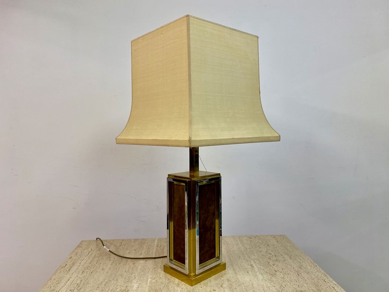 1970s French Brass, Chrome and Leather Table Lamp -august-interiors-img-8486-main-637277479417288905.jpeg