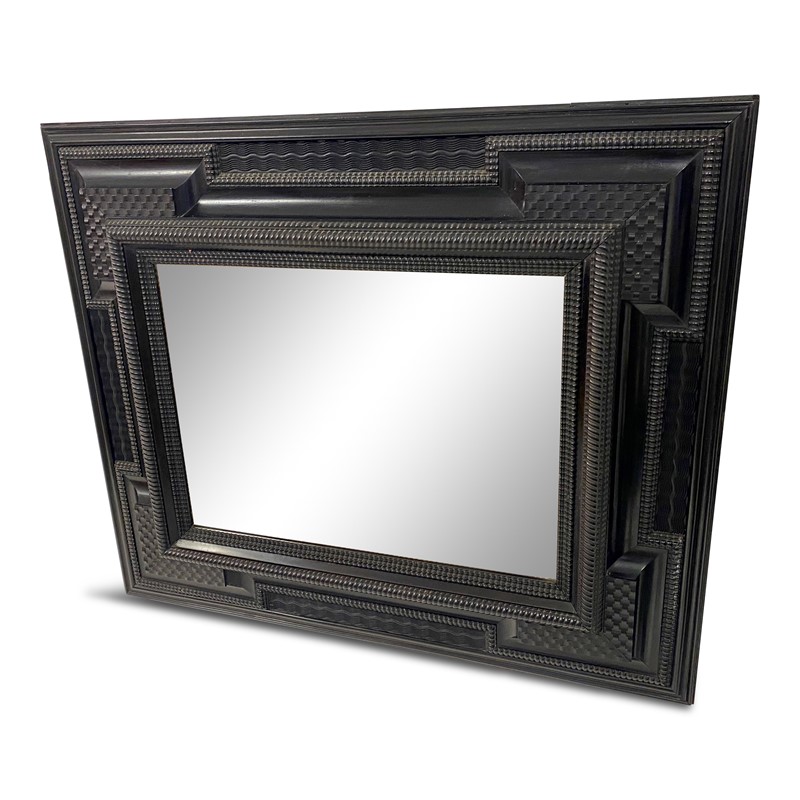 19th Century Flemish Ripple Moulded Mirror-august-interiors-ripple-mirror-ebonised-main-637618944424731155.jpg