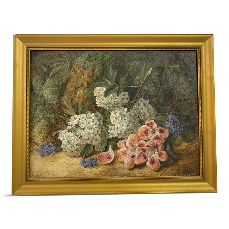 Botanical Still Life Oil On Canvas By Vincent Clare-august-interiors-vincent-clare-oil-painting-main-638048942833392979.jpg