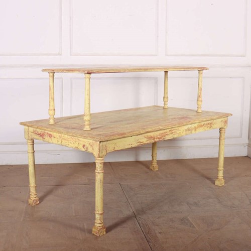 Custom Painted Florist Table/Shop Display Table