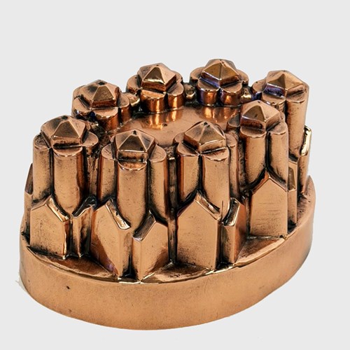 19Th Century Copper Jelly Mould