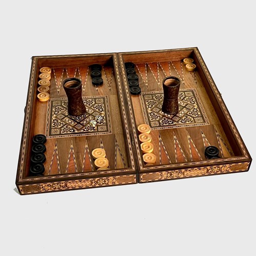 Syrian Backgammon Games Box