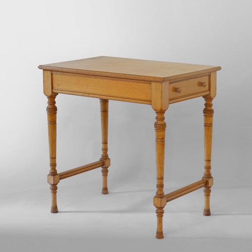 Scottish Aesthetic Oak Centre Table, By Morison & Co. Edinburgh
