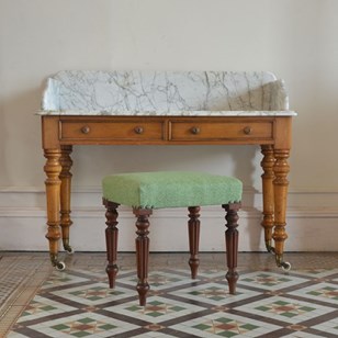 Regency Mahogany Stool