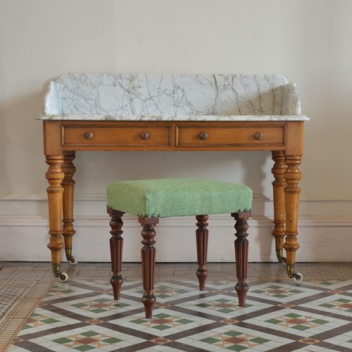 Regency Mahogany Stool